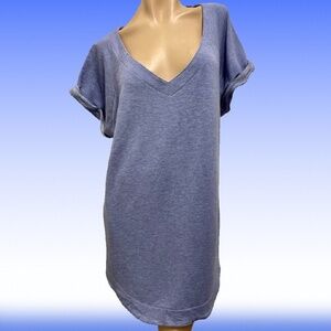 Half Moon Knit Dress PLUS 1X Sleep/Casual K/L